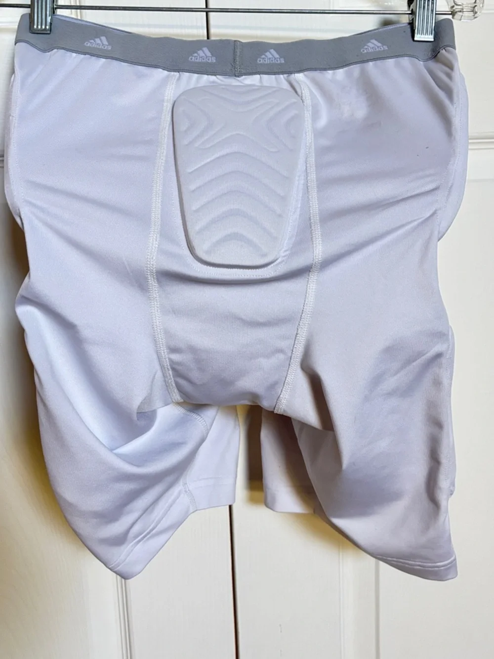 Adidas Techfit Padded Shorts Compression White S Football Girdle